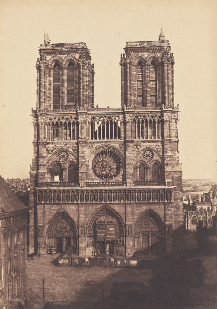 Notre Dame salt print Charles Nègre D.D. Teoli Jr. A.C (1)
